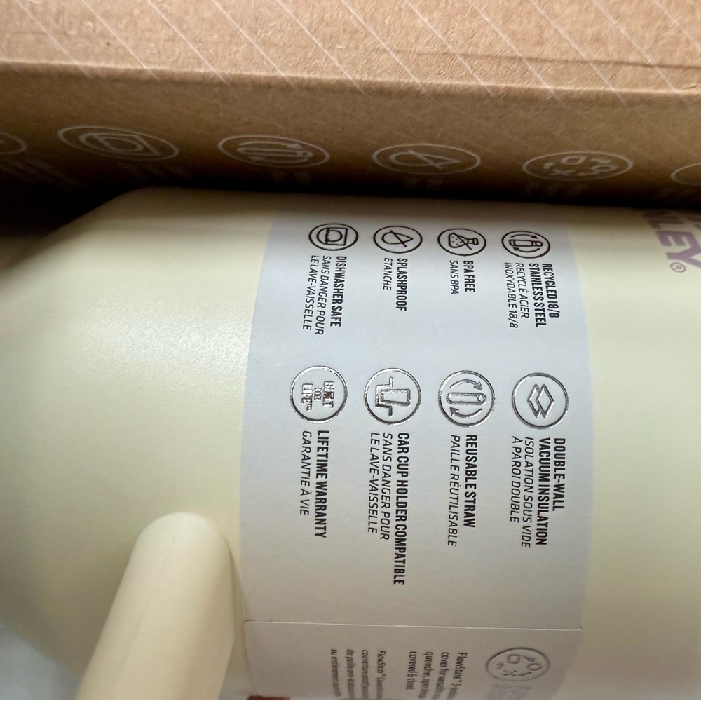 RARE Stanley OG Cream w/Embossed Logo in Lilac. Stanley “The Quencher H2O” - Picture 8 of 12